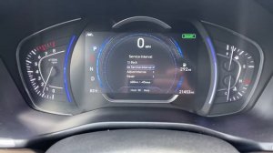 2019 Hyundai Santa Fe Limited Service Reset Procedure