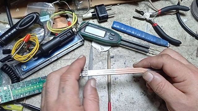 Емкостная линейка .
