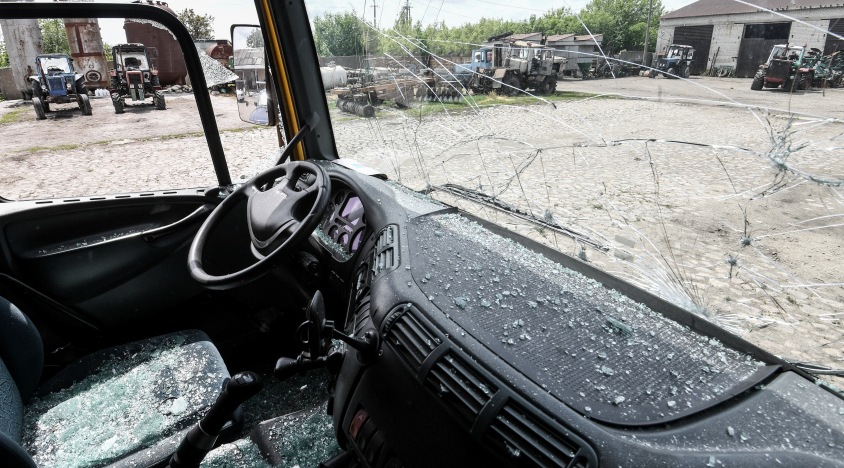 Украинские боевики атаковали Васильевку в Запорожской области