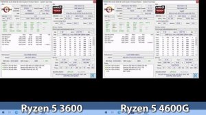 Ryzen 5 3600 vs Ryzen 5 4600G / Pro 4650G - CPU Test Part 1 (Radeon VII)