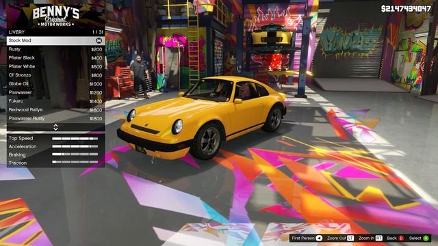 GTA 5 Online - Vehicle Customization - Pfister Comet Classic (Porsche 911) смотреть онлайн