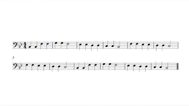 Let's Play "Twinkle Twinkle" - Trombone смотреть онлайн