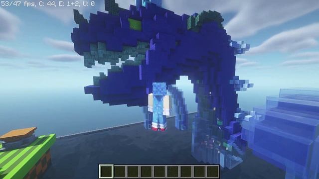 MINECRAFT! Perfect Chaos Build (Sonic Adventure) смотреть онлайн