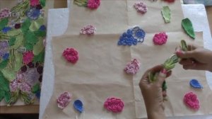 Ирландское кружево. МК 2.  Как создать композицию в ирландском кружеве