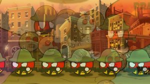 Zombies in Europe.Storming Berlin.France.Countryballs. Episodes 3