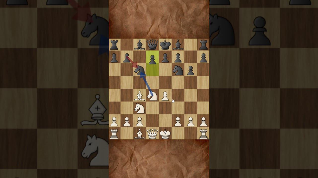 Самая сильная ловушка для выигрыша ферзя!