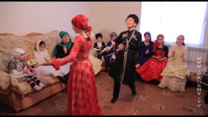 Могуш маьрша. Группа "Могуш маьрша" в гостях у Халимат Мулуева (с.Сержень юрт)