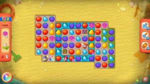 Gardenscapes 1400 Hard Level - 15 moves - NO BooSTERS