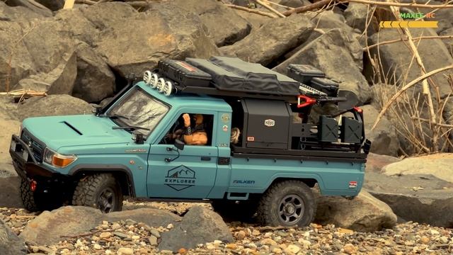 Rc Scale Off-Road Toyota Land Cruiser 70 Overland Rc Crawler