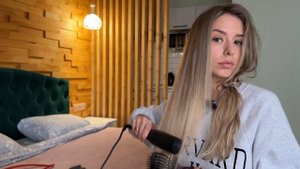Гладкие прямые волосы на Dyson Airwrap. Сравниваем эффект от стайлера Дайсон и утюжка