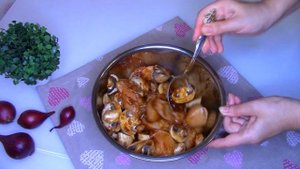 ШАШЛЫК из КУРИЦЫ С ШАМПИНЬОНАМИ ?❋? ВСЕМ ПОНРАВИЛОСЬ!