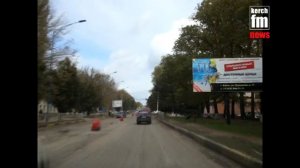 В Керчи в Аршинцево затруднено движение из за дорожных работ