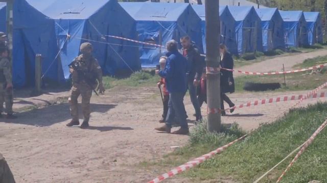 Эвакуация гражданских с "Азовсталь".