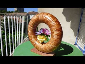 Необычная сегментная ваза