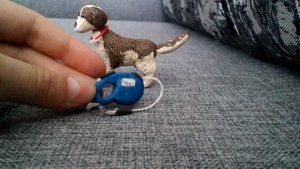 Собака из пластилина