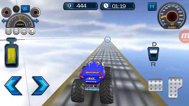 4x4 Monster Truck: Impossible Stunt Driving - by Evolution Game: 3D Simulator | Android Gameplay | смотреть онлайн