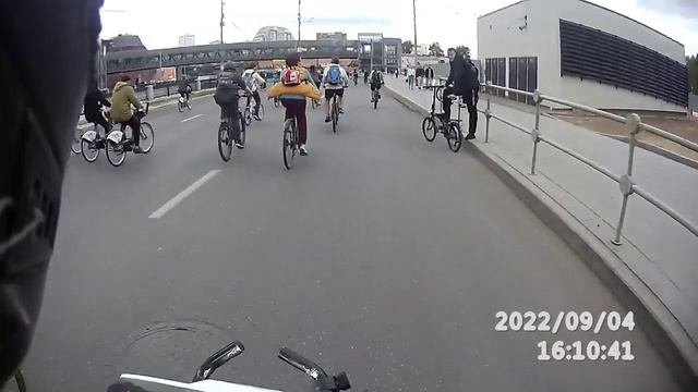 Велофестиваль(bike Parade, велопарад) Москва, 04.09.2022
