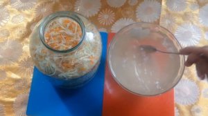 ХРУСТЯЩАЯ КВАШЕНАЯ КАПУСТА В РАССОЛЕ