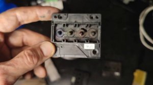 Сушка печатающей головки струйного принтера после промывки