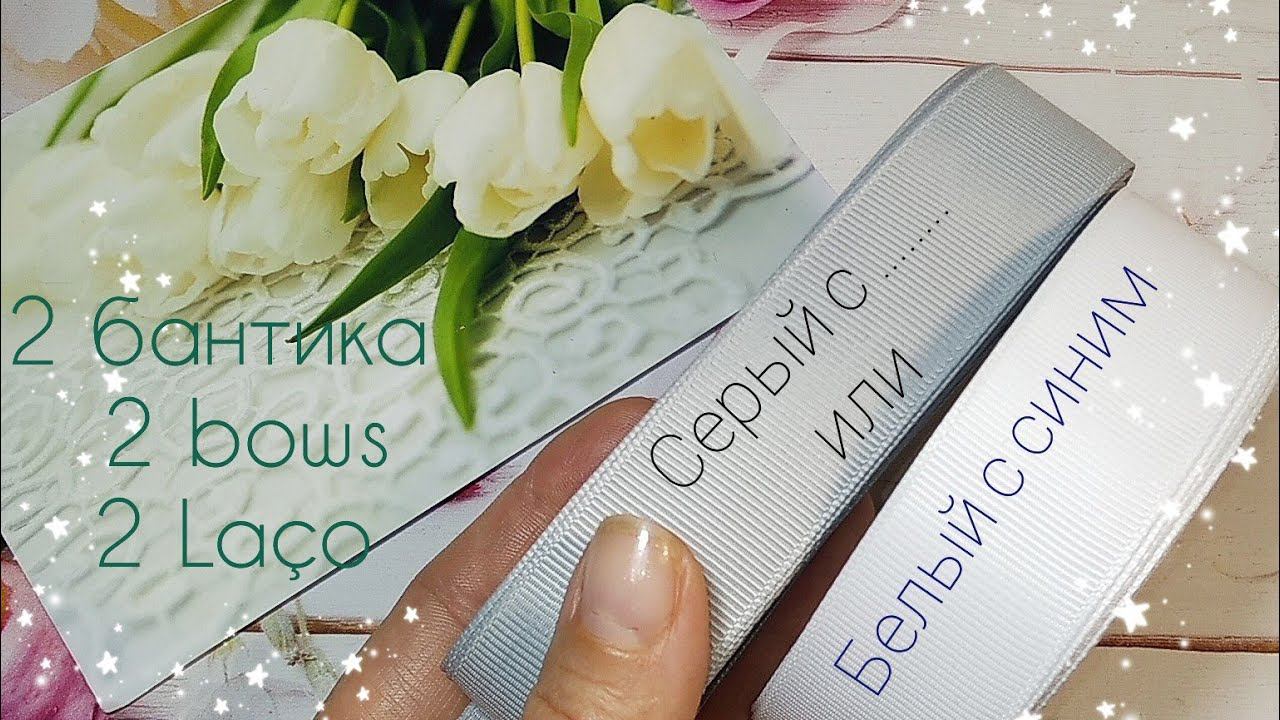 Серенький и Беленькие 2021 ШКОЛЬНЫЕ бантики  Laço