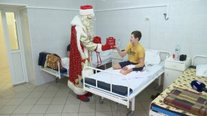 Новогодний праздник в детской больнице