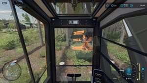 How to Operate Volvo Feller Buncher with Realistic Controls - FS22 Platinum