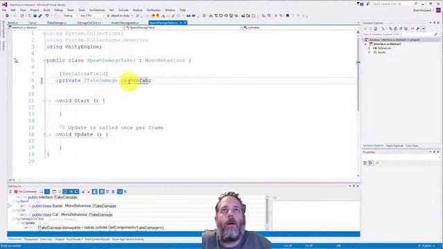 Unity Abstract Classes - Interfaces vs Abstract Classes - Part 2 смотреть онлайн