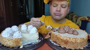 ОБЖОР два чизкейк торта