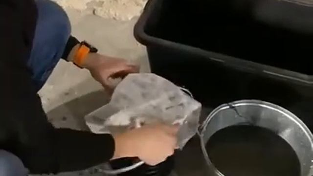 Демонстрация водопропускных характеристик геотекстиля