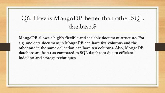 MongoDB interview questions and answers for Freshers 2020 | Part -1 | Basics in 2 min смотреть онлайн