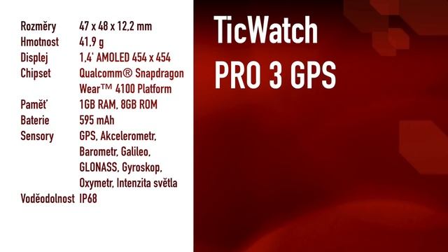 NEJLEPŠÍ CHYTRÉ HODINKY: TicWatch Pro 3 GPS (+ SOUTĚŽ) смотреть онлайн