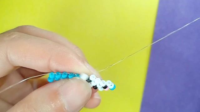 Зайчик ? кольцо из бисера Heart Bead Ring Herzperlenring Cincin Manik-manik Hati 하트 비드 링 ハートビーズリング