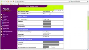 setting opendns in the asus wl-500gp router
