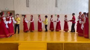 Здорово у ворот Егорова. Частушки. исполняет ансамбль "Сударушка", младшая группа.