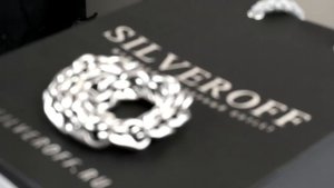 Супер толстый серебряный браслет Бисмарк 100 гр. (ручная работа)