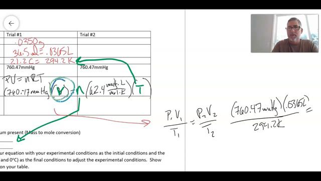 Chem Molar Vol of H2 gas Calc смотреть онлайн