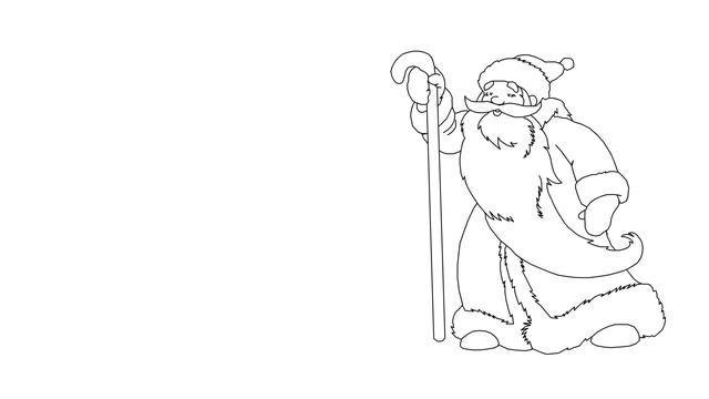 Как нарисовать Деда мороза (10 вариантов) смотреть онлайн