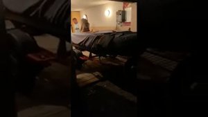 Как затолкать лодку со всем шмурдяком на прицепе в гараж