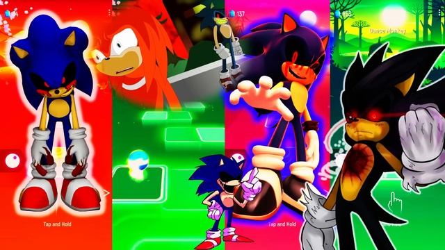 Sonic exe VS Sonic exe VS Sonic exe VS Super Sonic exe | DING DONG HIDE AND SEEK | TilesHop EDM Rus смотреть онлайн