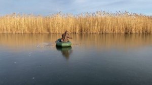 У Муры первый лёд ))) закрыли сезон по открытой воде, рыбалка в Казахстане