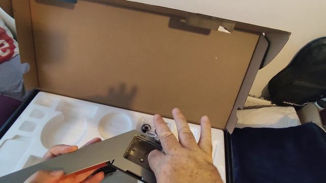 Benq MBIUZ EX3415R SIM RACING /GAMING MONITOR UNBOXING смотреть онлайн