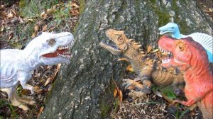 ДИНОЗАВР СТИХИИ ХОЛОДА!!! Тираннозавр в загадочном лесу. Поиск птеродактиля. Динозавры для детей