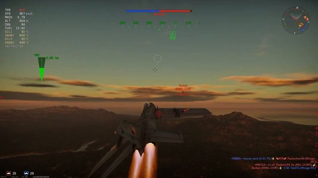 MiG-19 Kill montage 3 War thunder (Lemaitre) смотреть онлайн