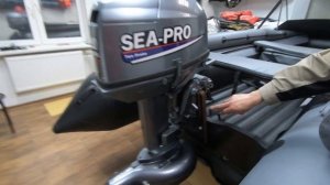 ?Лодка Reef Jet 420F НД + Sea-Pro T30SJ водомет