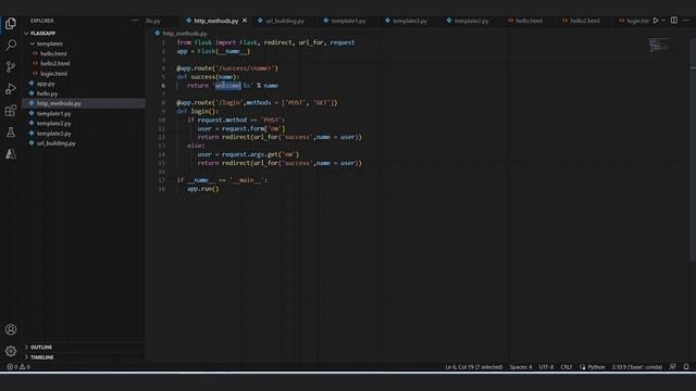 Module 5 HTTP Methods | Introduction to Web Framework:Flask | Full Stack