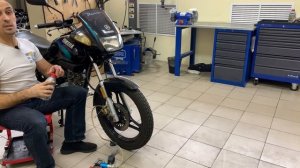 Замена тормозной жидкости на мотоцикле. Байка про YBR 125