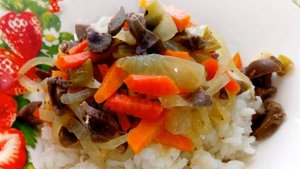 Тушеные почки бараньи! Вкусно и полезно!