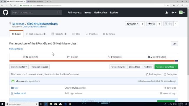 Sample Course Training - Git & GitHub Masterclass on Udemy - Official смотреть онлайн