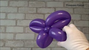 БАБОЧКА ИЗ ШАРИКА One Balloon Butterfly mariposa con globos