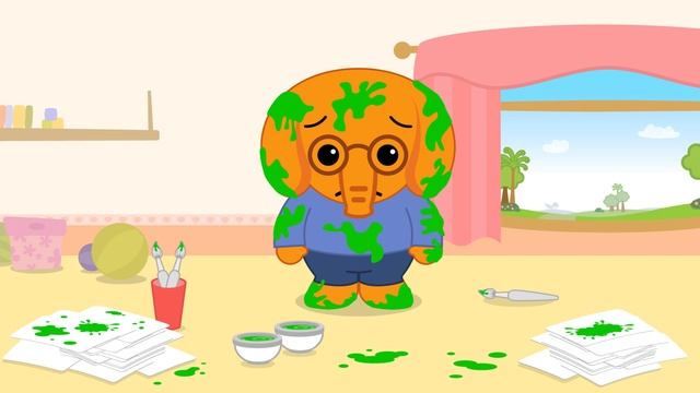 Отмывать друзей (еда) ♫ Детские обучающие видеофильмы ♫ Плим Плим смотреть онлайн